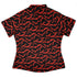 Bat Swarm Curvy Button Up Shirt womens back