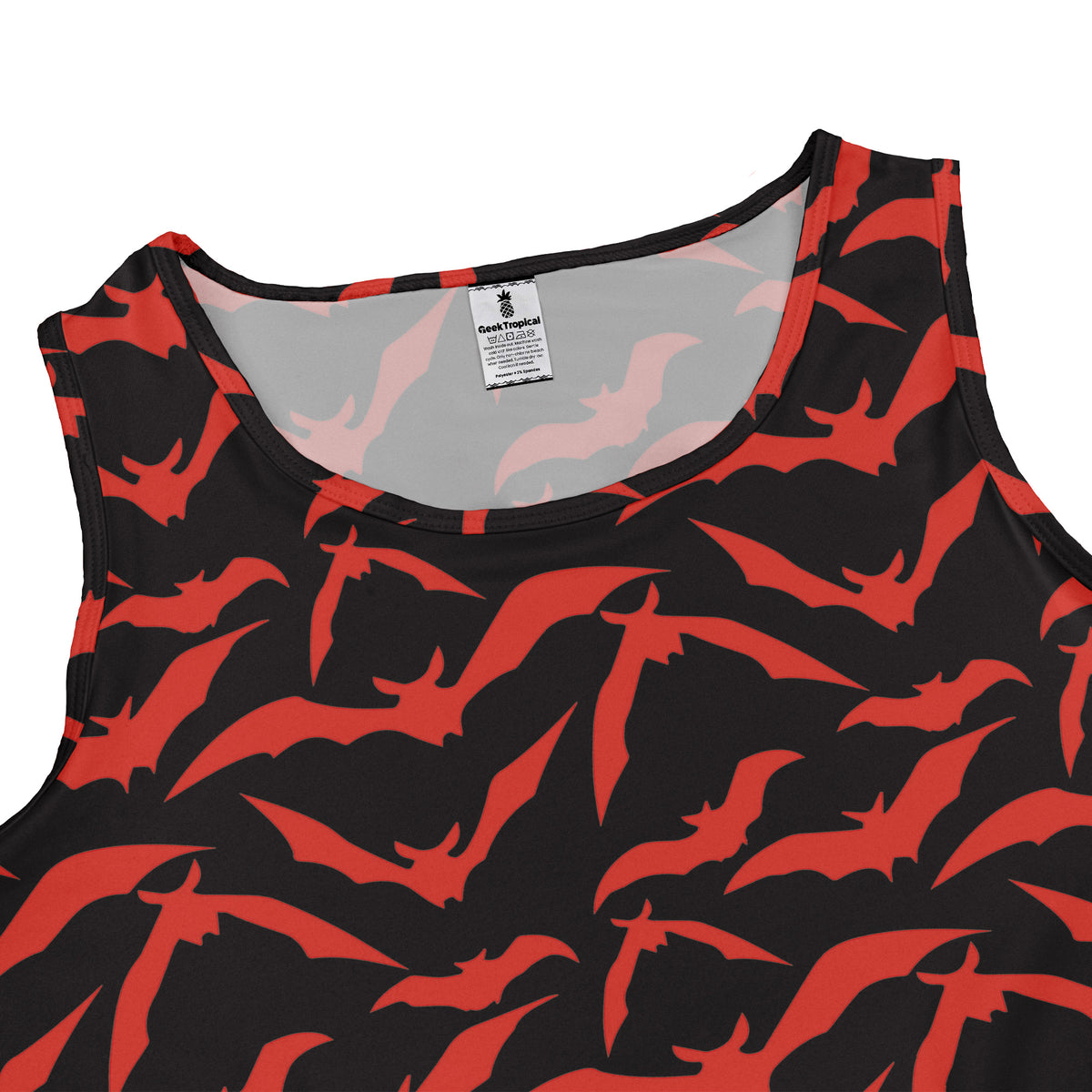 Bat Swarm Sleeveless Dress close front