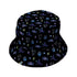 Bats Cats Hats Bucket Hat Black Stitching