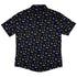 Bats Cats Hats Button Up Shirt Back