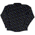 Bats Cats Hats Long Sleeve Button Up Shirt Old Long Sleeve Button Up Shirt back
