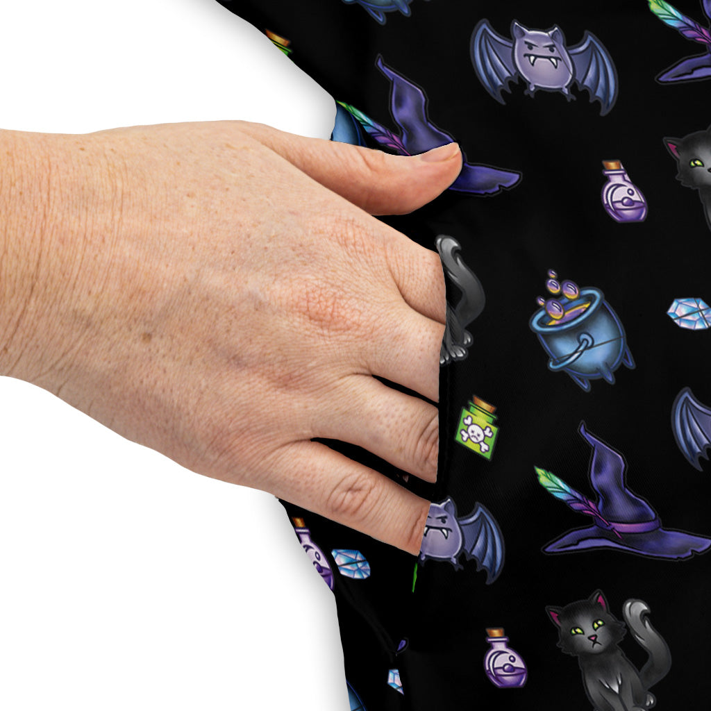 Bats Cats Hats Sleeveless Dress Pocket