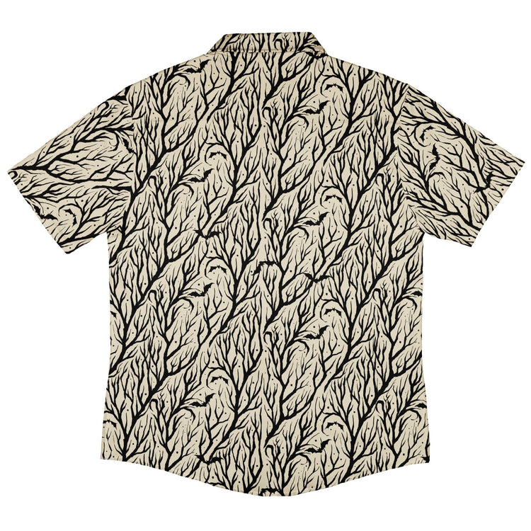 Bats in the Vines Button Up Shirt Geek Nerd adult sizing halloween q4