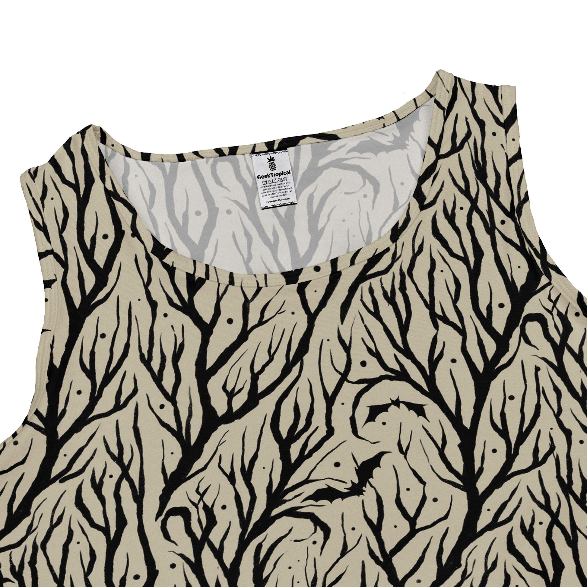 Bats in the Vines Dress Geek Nerd Design by Tobe Fonseca halloween lx - C