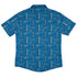 Battleship Button Up Shirt - adult sizing - board game print - Designs by Nathan