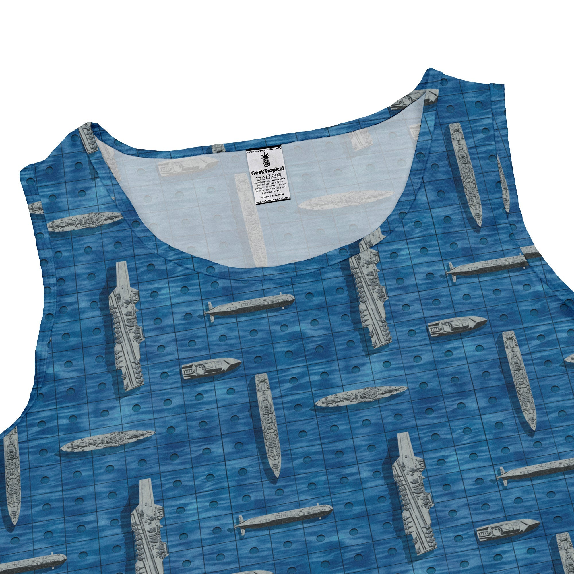 Battleship Dress Geek Nerd board game print Designs by Nathan lx - C