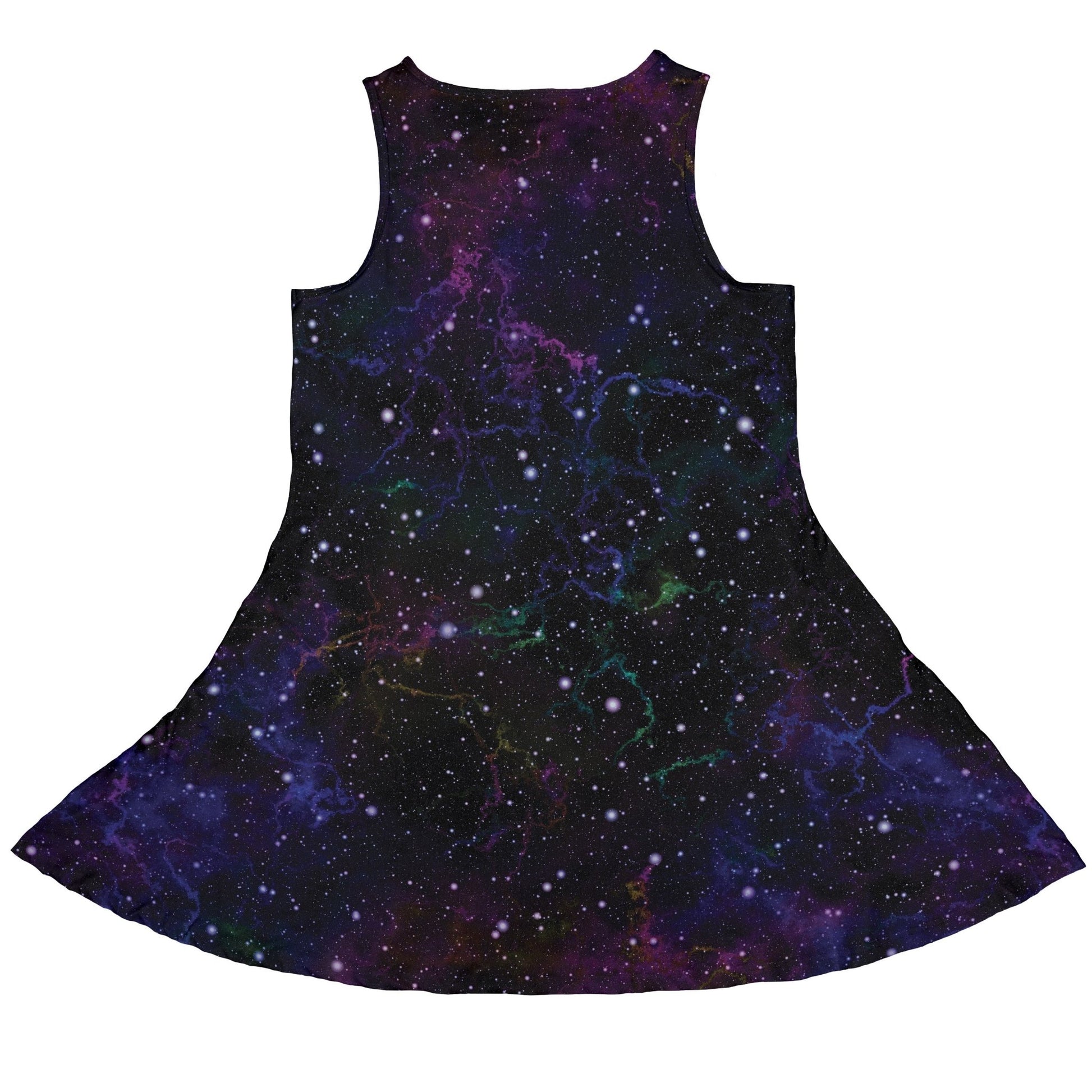 Beautiful Nebula Outer Space Dress Geek Nerd lx - C outer space & astronaut print