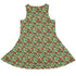 Bee - autiful Garden Dress Geek Nerd botany print Design by Julie Kitzes lx - C
