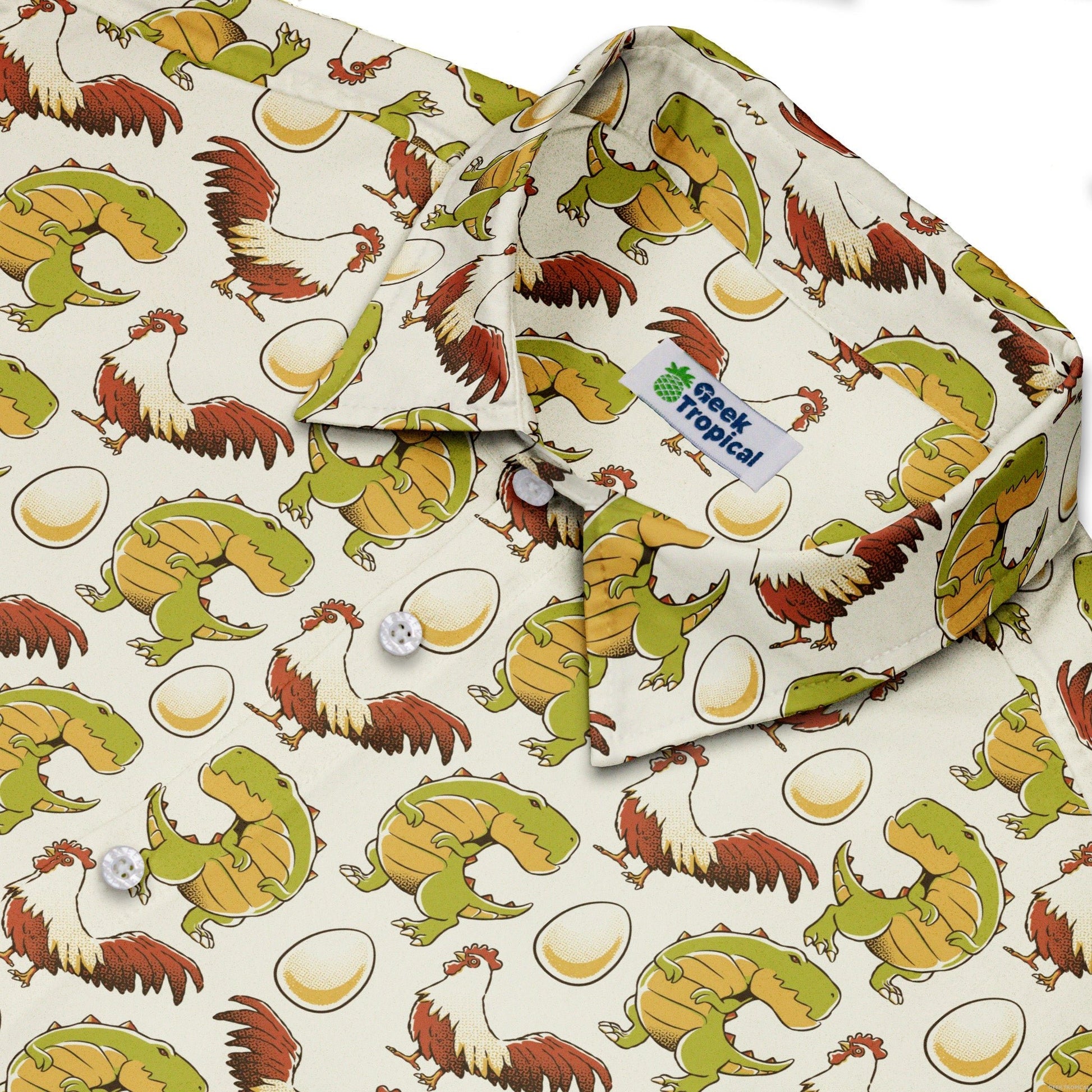 Before the Chicken Button Up Shirt Geek Nerd 0925 adult sizing All Adult Button Up Shirts