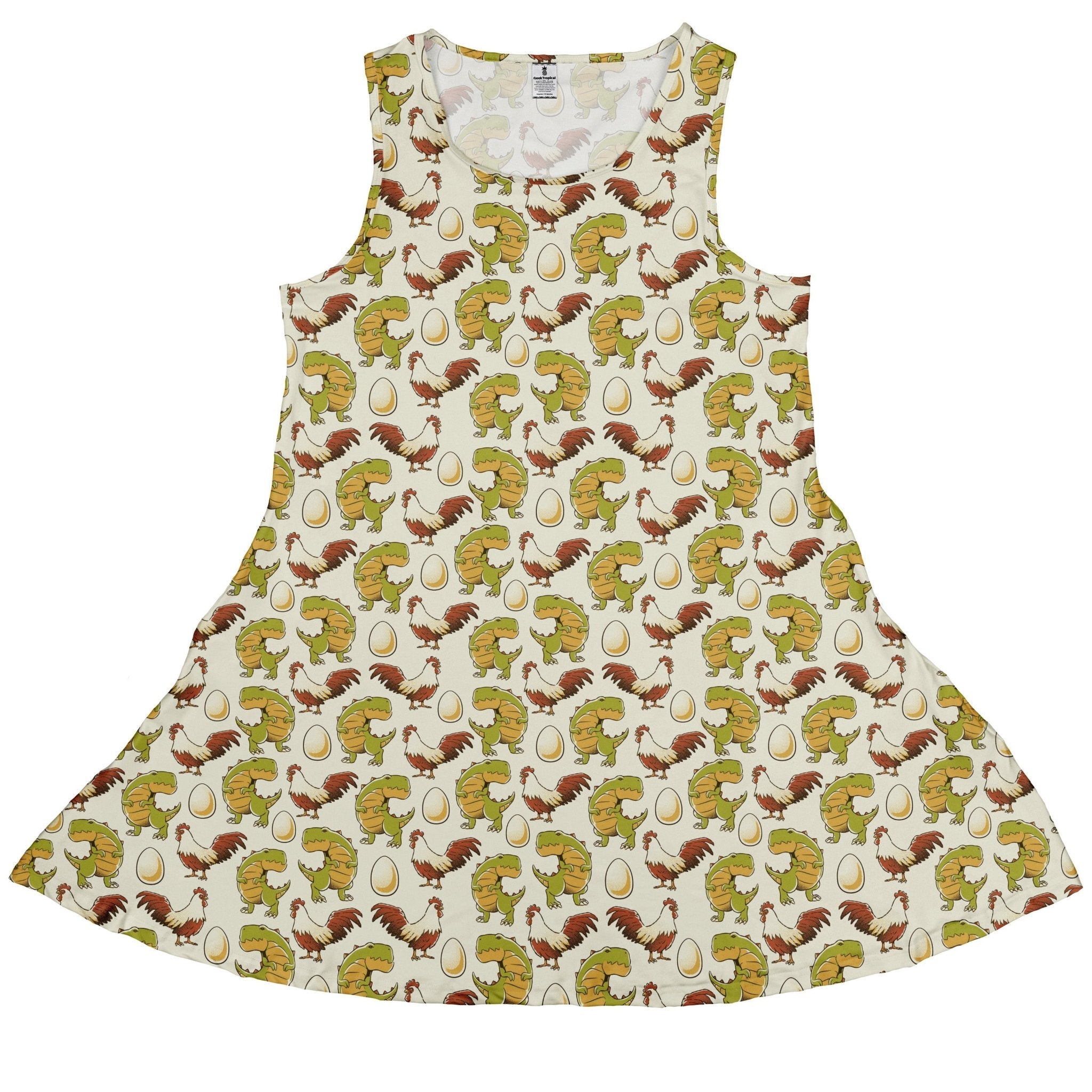 Before the Chicken Dress Geek Nerd 0925 Animal Patterns Design by Tobe Fonseca