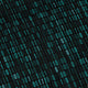 Binary Computer 1s and 0s Teal Black Long Sleeve Button Up Shirt Geek Nerd adult sizing computer print FLOW DESC WRITING