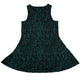Binary Computer 1s And 0s Teal Black Dress Geek Nerd computer print lx - C Simple Patterns