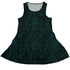 Binary Computer 1s And 0s Teal Black Dress Geek Nerd computer print lx - C Simple Patterns