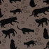 Dnd Dice Black Cats Button Up Shirt Geek Nerd adult sizing Animal Patterns Design by Heather Davenport