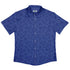 Blob Fish Blue Button Up Shirt Flat Front