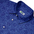 Blob Fish Blue Button Up Shirt Neck