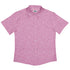 Blob Fish Pink Button Up Shirt Flat Front
