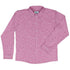 Blob Fish Pink Long Sleeve Button Up Shirt front