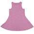 Blob Fish Pink Sleeveless Dress back