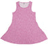 Blob Fish Pink Sleeveless Dress front