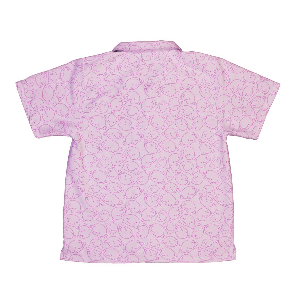 Blob Fish Pink Youth Hawaiian Shirt 2