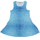 Blue Computer Circuit Board Dress Geek Nerd computer print lx - C