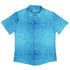 Blue Computer Circuit Board Button Up Shirt - adult sizing - computer print -