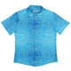 Blue Computer Circuit Board Button Up Shirt - adult sizing - computer print -