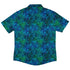 Blue Green Hawaiian Space Button Up Shirt - adult sizing - outer space & astronaut print - Tropical Hawaiian Patterns