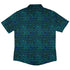 Blue Purple Dragon Scales Button Up Shirt Geek Nerd adult sizing Fantasy Prints