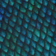 Blue Purple Dragon Scales Button Up Shirt Geek Nerd adult sizing Fantasy Prints
