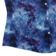 Blue Purple Nebula Space Curvy Button Up Shirt Geek Nerd outer space & astronaut print women