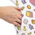 Board Game Objects Meeples White Dress Geek Nerd board game print lx - C