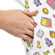 Board Game Objects Meeples White Dress Geek Nerd board game print lx - C