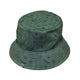 Bones and Flowers Green Bucket Hat Geek Nerd 0925 Botany Print Design by Heather Davenport