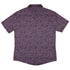 Bones and Flowers Purple Button Up Shirt Geek Nerd 0925 adult sizing All Adult Button Up Shirts