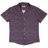 Bones and Flowers Purple Button Up Shirt Geek Nerd 0925 adult sizing All Adult Button Up Shirts