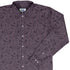 Bones and Flowers Purple Long Sleeve Button Up Shirt Geek Nerd 0925 adult sizing All Adult Button Up Shirts