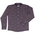 Bones and Flowers Purple Long Sleeve Button Up Shirt Geek Nerd 0925 adult sizing All Adult Button Up Shirts