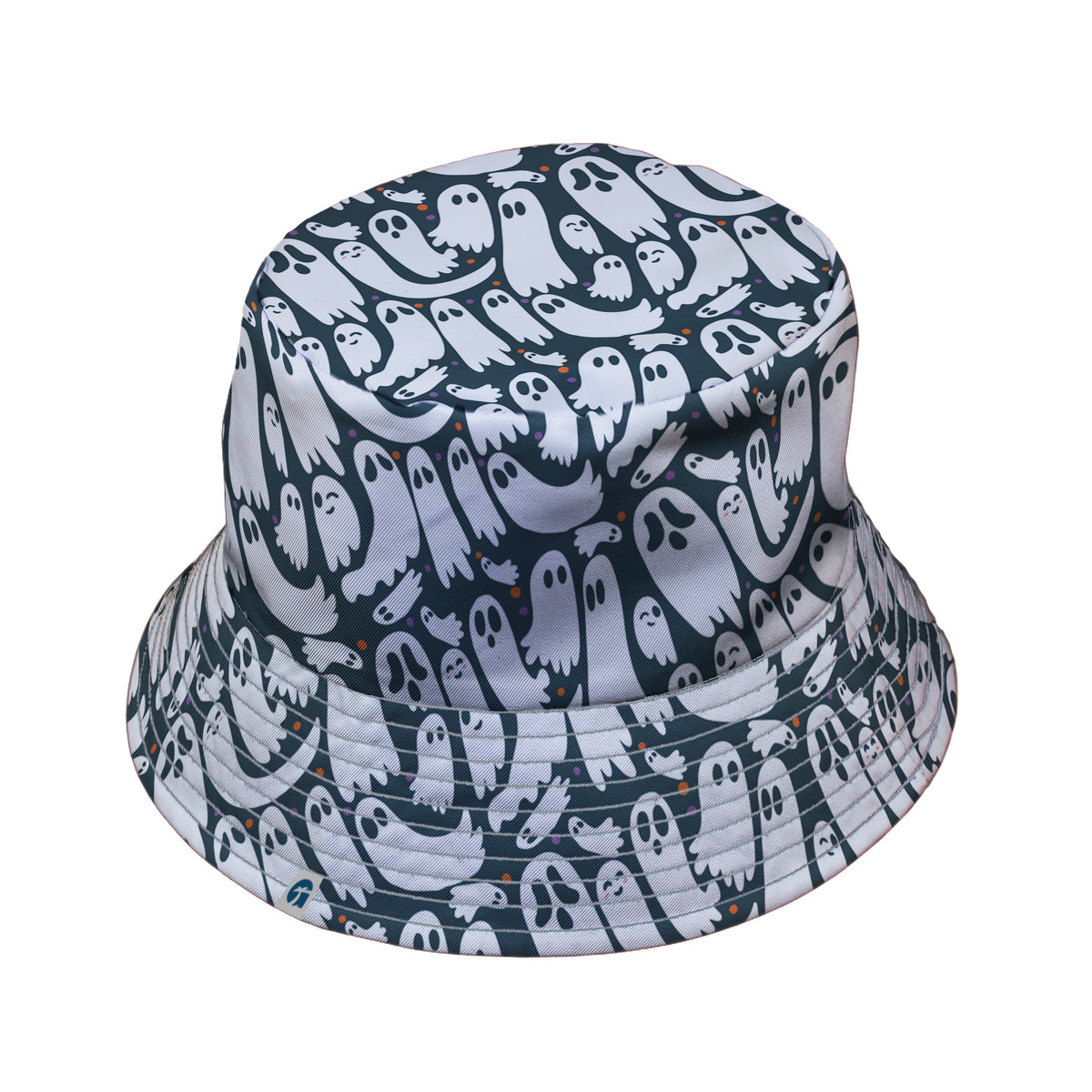 Boo Crew Bucket Hat Gray Stitching