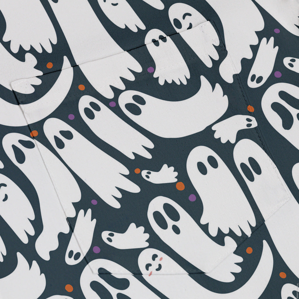 Boo Crew Button Up Shirt Pocket