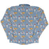 Book Nerd Cats Long Sleeve Button Up Shirt Geek Nerd adult sizing Animal Patterns Book Prints