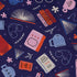Book Nerd Long Sleeve Button Up Shirt Geek Nerd adult sizing book prints Design by Zirkus Design