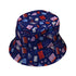 Book Nerd Bucket Hat Geek Nerd book prints Design by Zirkus Design lx - B