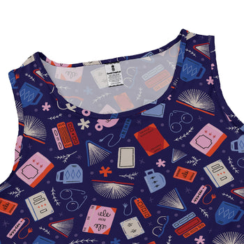 Book Nerd Dress Geek Nerd book prints Design by Zirkus Design lx - C