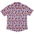 Book Shelf Button Up Shirt Geek Nerd adult sizing book prints Design by Zirkus Design
