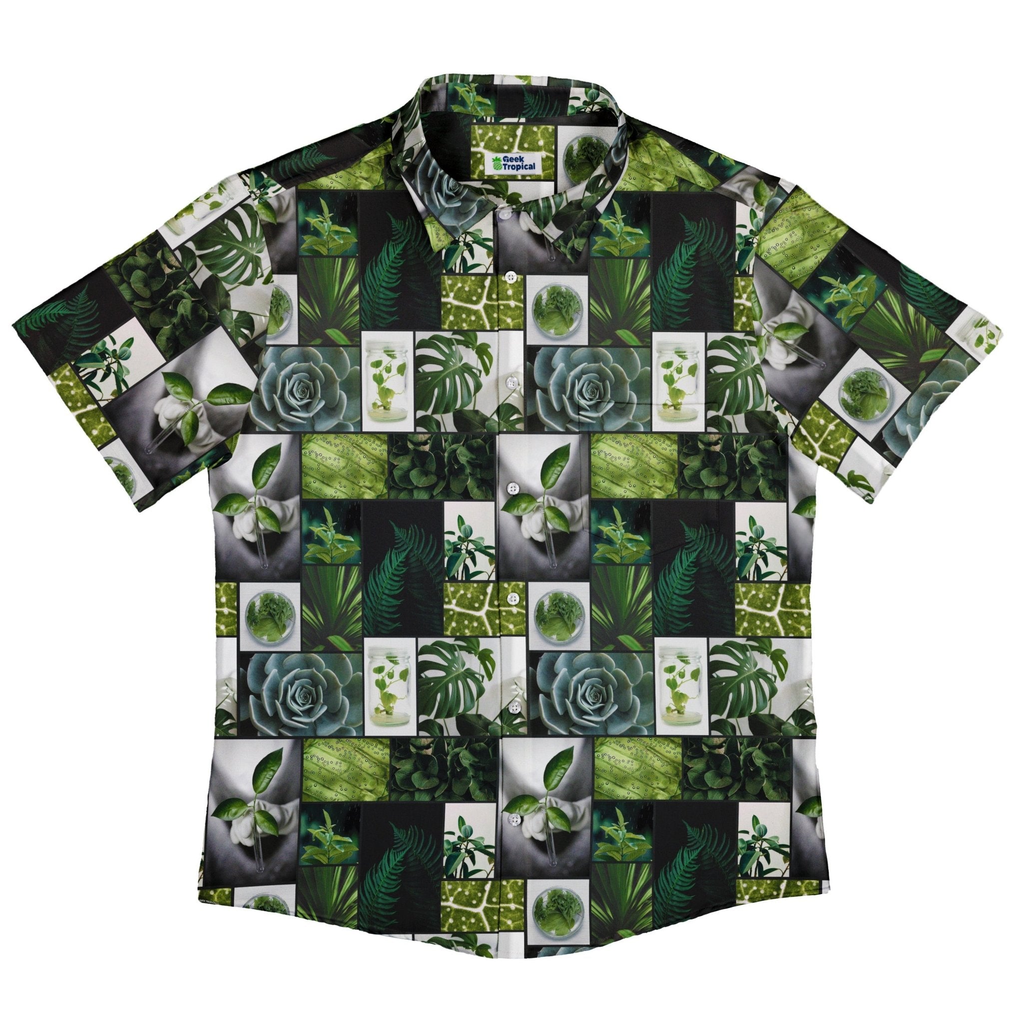 Botany Frames Button Up Shirt - adult sizing - Botany Print -