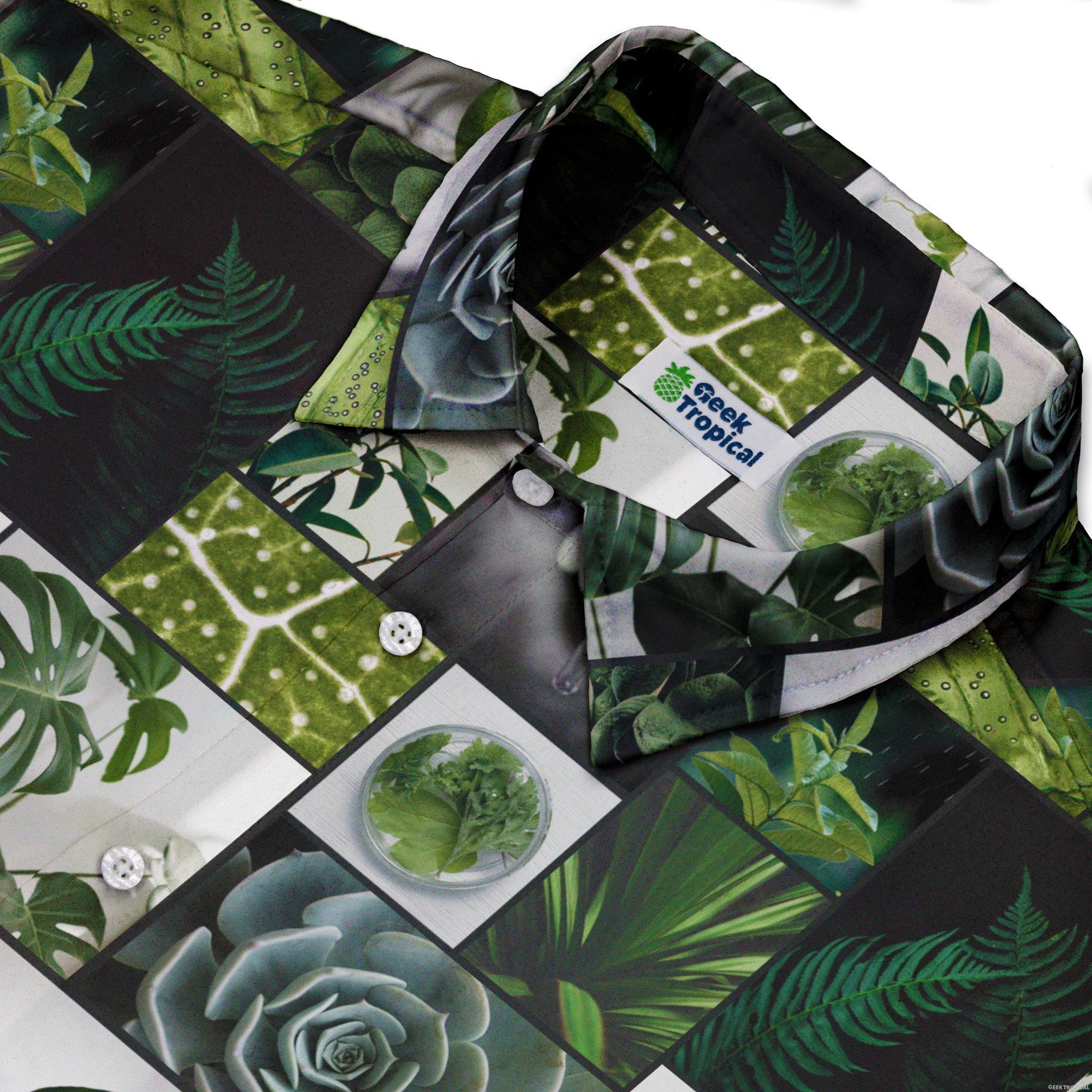 Botany Frames Button Up Shirt - adult sizing - Botany Print -