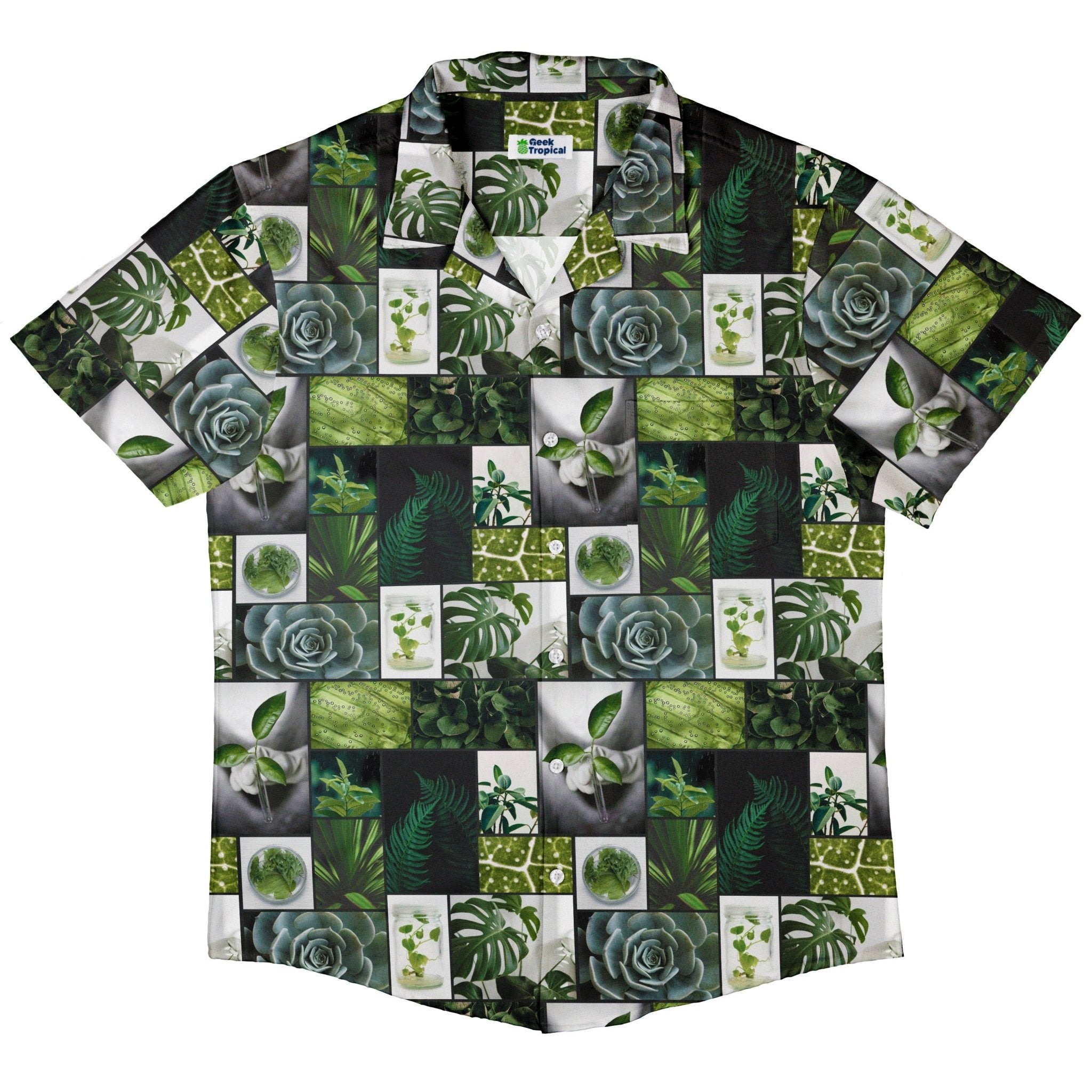 Botany Frames Button Up Shirt - adult sizing - Botany Print -