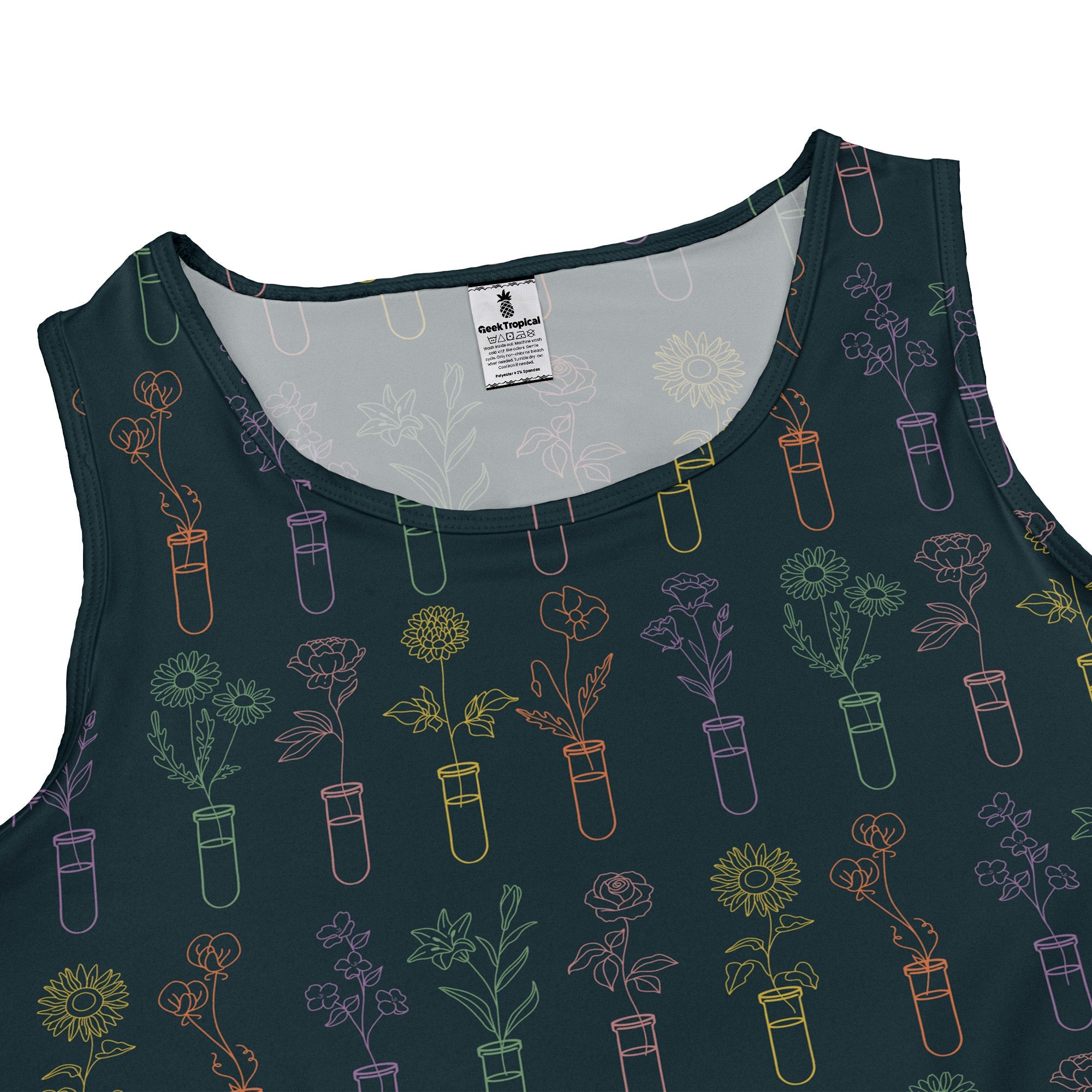 Botany Lovers Dress Geek Nerd Botany Print lx - C Simple Patterns